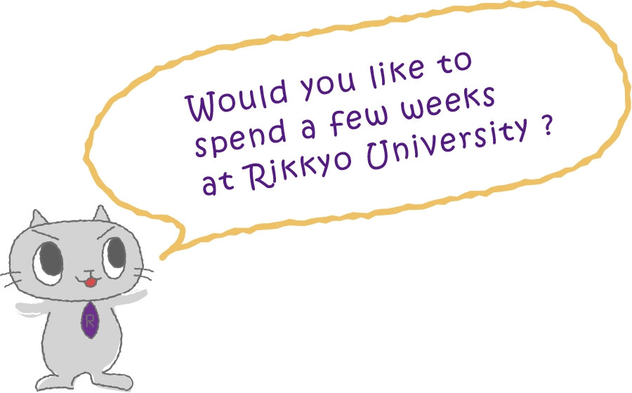 Would you like to experience student life at Rikkyo University ?