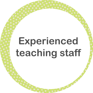 Experienced teaching staff